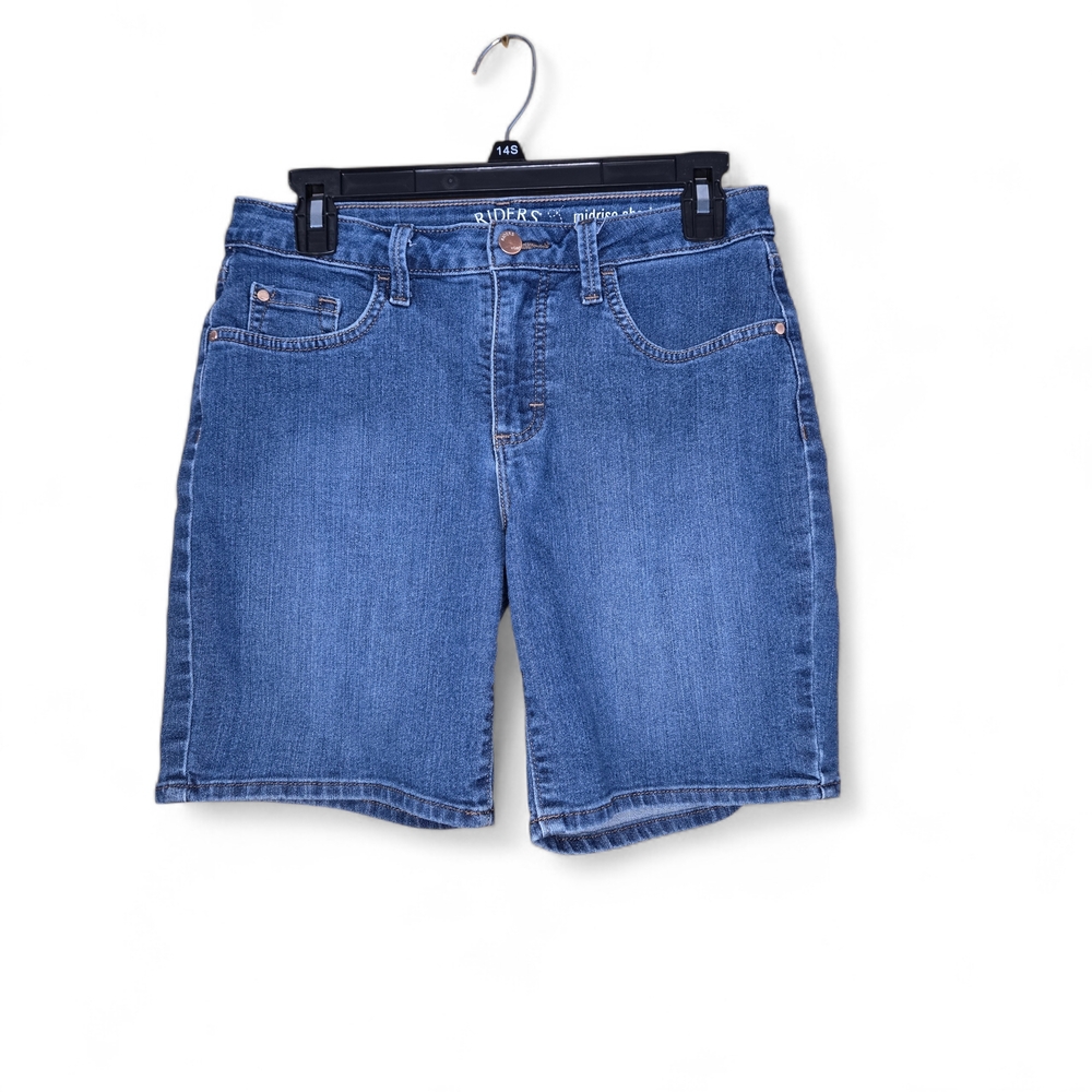 Riders by Lee Womens Classic Blue Jean Shorts